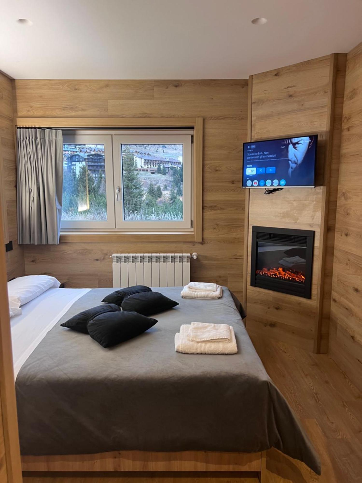 Anemone Bianco Suite Rooms Пассо-дель-Тонале Экстерьер фото